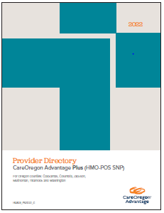 CareOregon Advantage 2022 Provider Directory